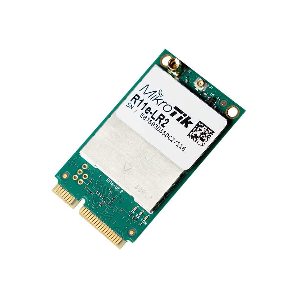 Mikrotik R11e-LR2. LoRaWAN. Mini PCIe.