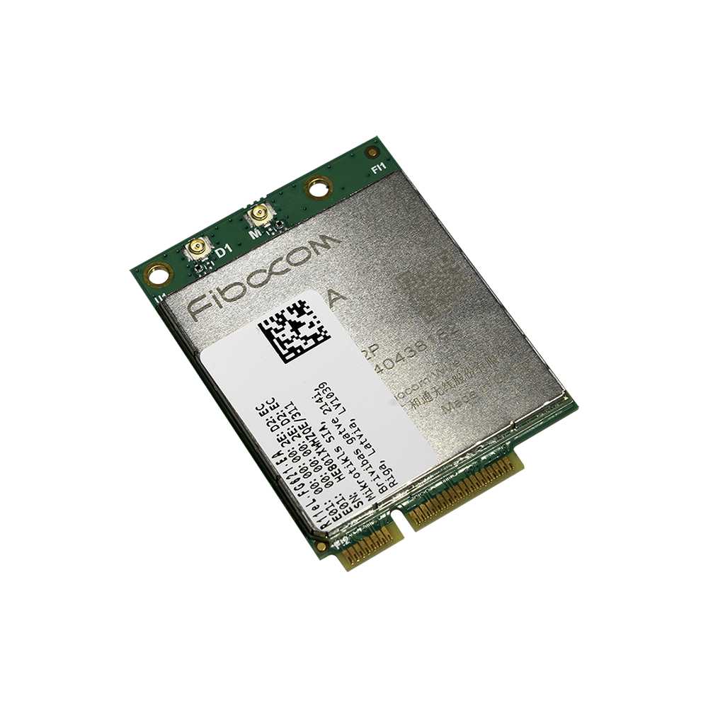 Mikrotik R11eL-FG621-EA. Mdulo LTE 4G. Mini PCIe.