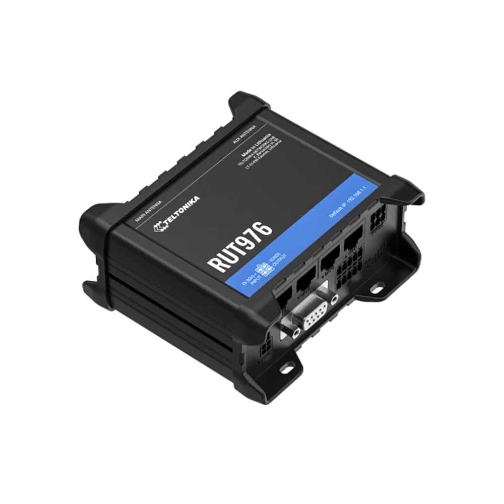 Teltonika RUT976. Router Redcap 5G. | Hardware