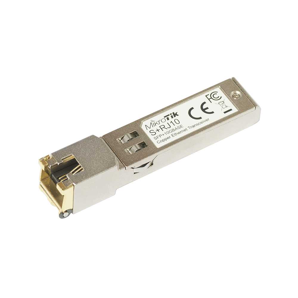 Mikrotik S+RJ10. Mdulo de transceptor RJ-45. 10GbE.