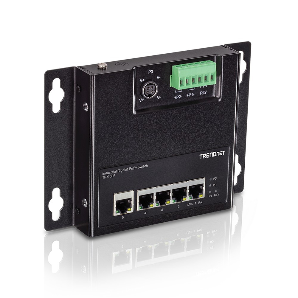 Trendnet TI-PG50F. Switch PoE Gestionado 5 Puertos Gigabit. | Hardware