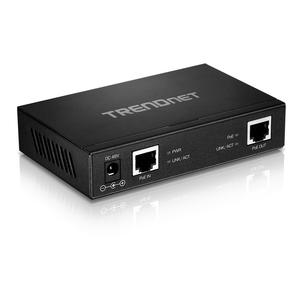 Trendnet TPE-E110. Repetidor/Amplificador PoE+ Gigabit.