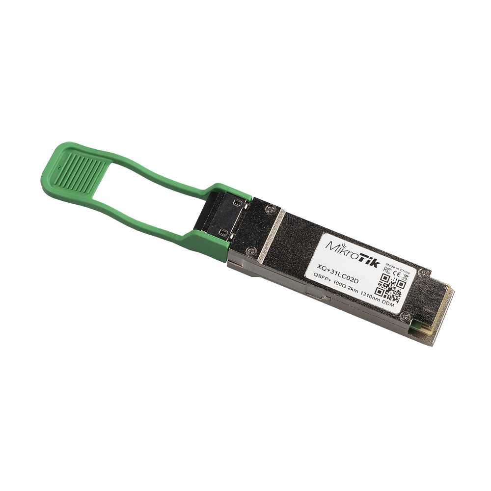 Mikrotik XQ+31LC02D. Mdulo de transceptor QSFP28. 100GbE.