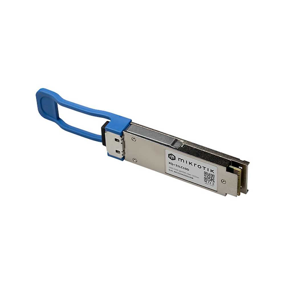 MikroTik XQ+31LC10D. Mdulo de transceptor QSFP28. 100GbE.