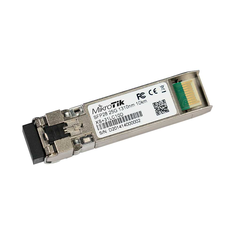 Mikrotik XS+31LC10D. Mdulo de transceptor SFP28. 25GbE.