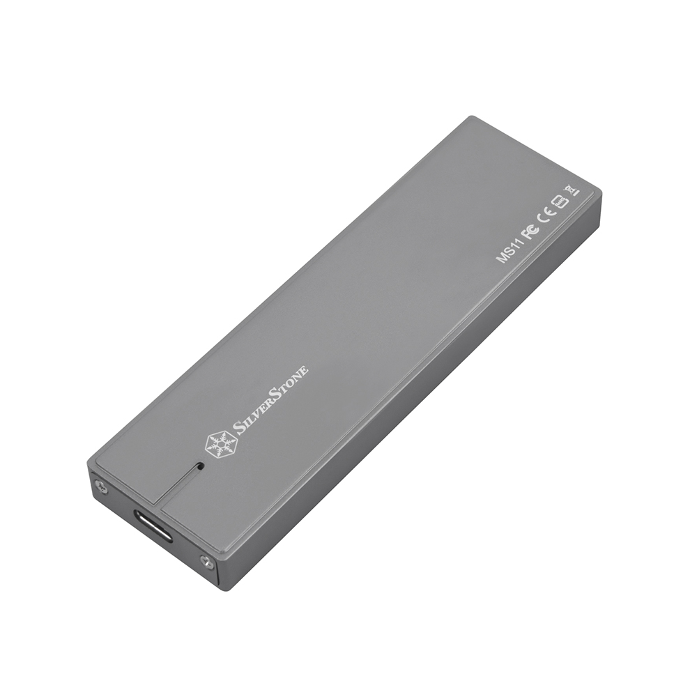 SilverStone SST-MS11C. Caja externa M.2 a USB 3.1 Gen 2 Type-C