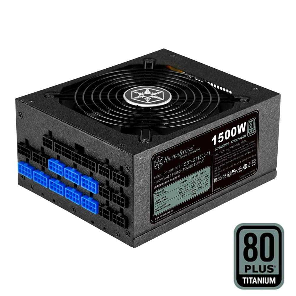 SilverStone SST-ST1500-TI V2.0 1500W (80 Plus Titanium)