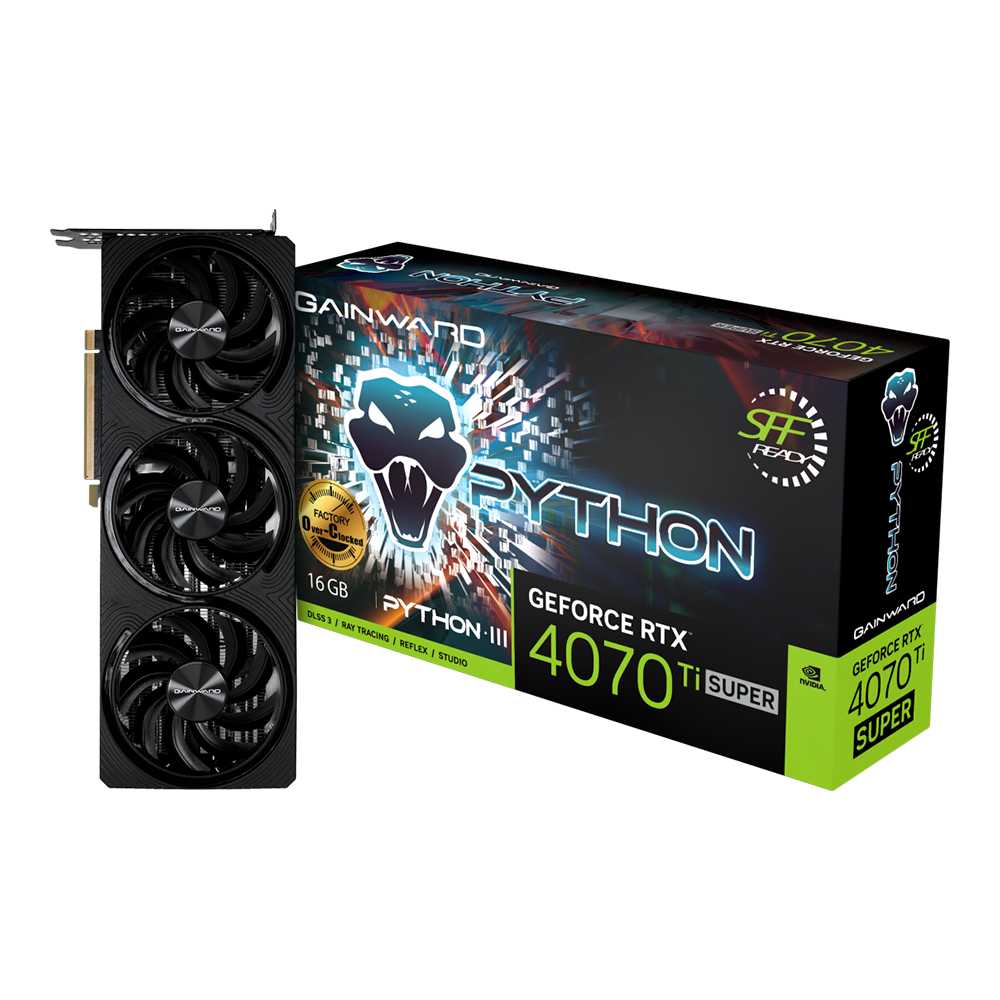 Gainward RTX 4070 Ti Super Python III OC 16Gb GDDR6X