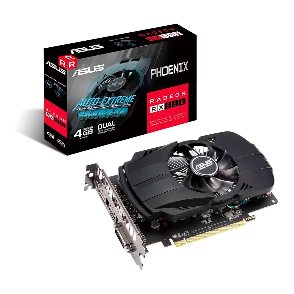 Asus RX 550 Phoenix EVO 4Gb GDDR5