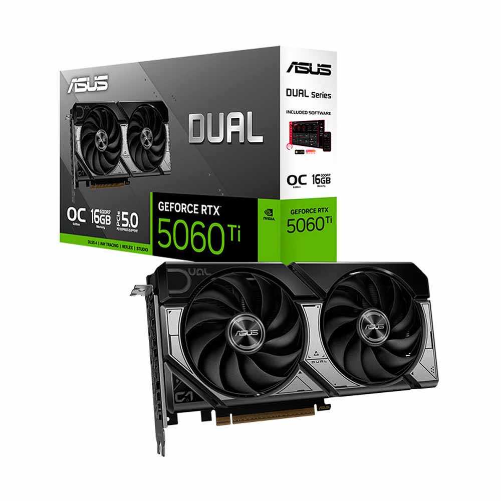 Asus Dual RTX 5060 TI OC Ed 16Gb GDDR7