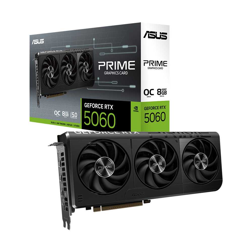 Asus Prime RTX 5060 OC Ed 8Gb GDDR7