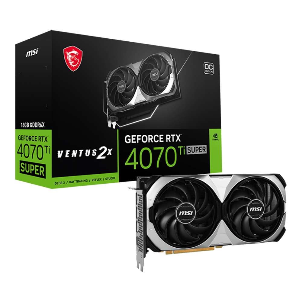 Msi RTX 4070 Ti Super Ventus 2X OC 16Gb GDDR6X