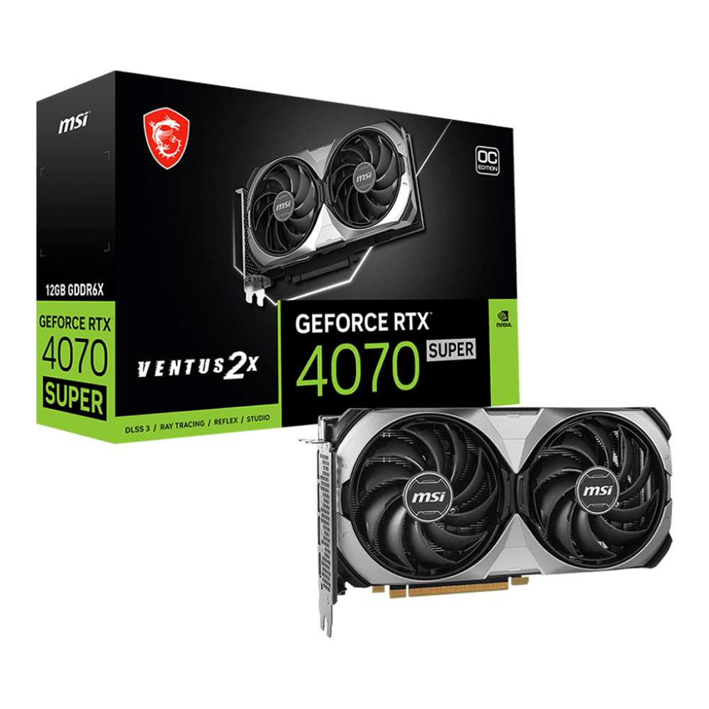 Msi RTX 4070 Super Ventus 2X OC 12Gb GDDR6X