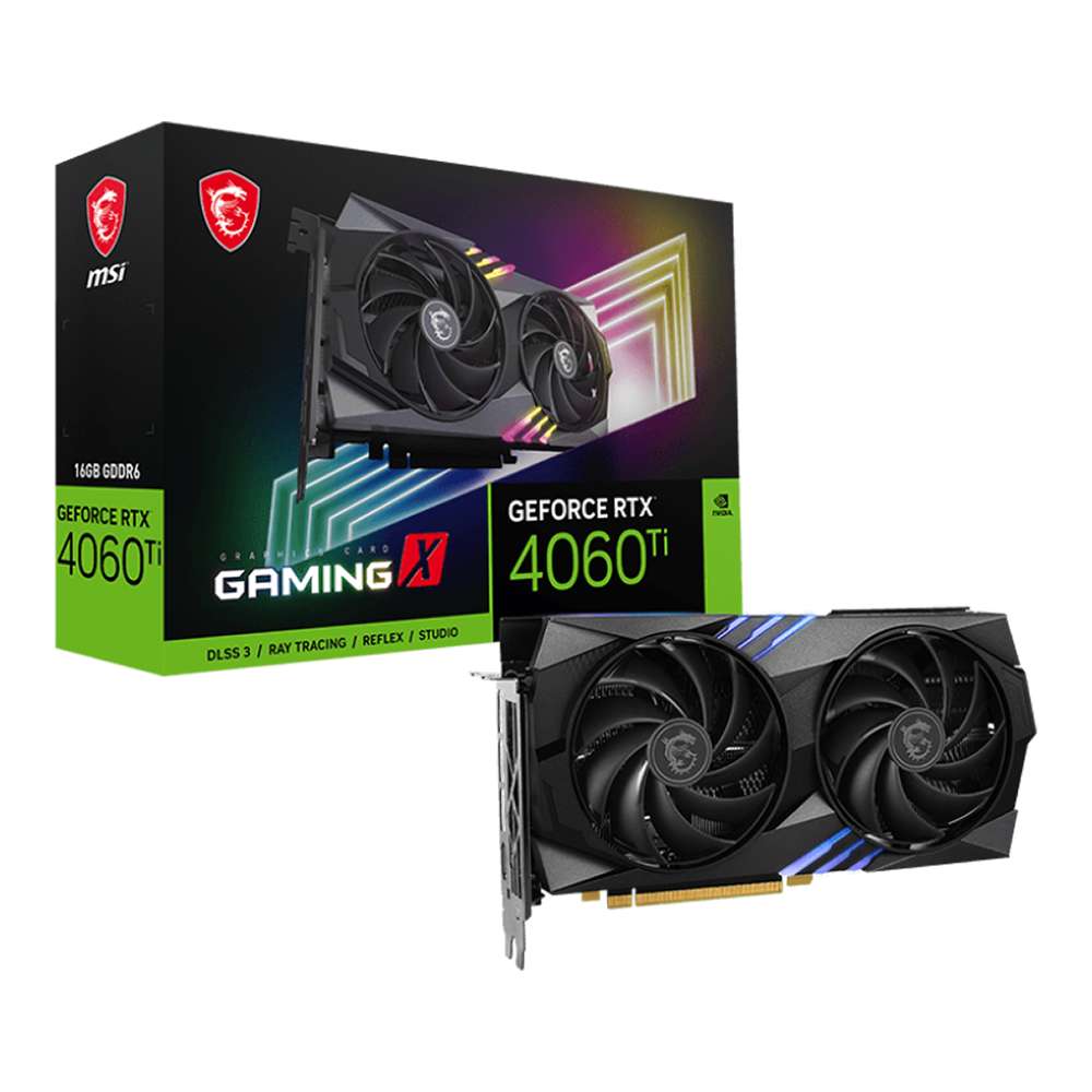 MSI RTX 4060 Ti Gaming X 16Gb GDDR6