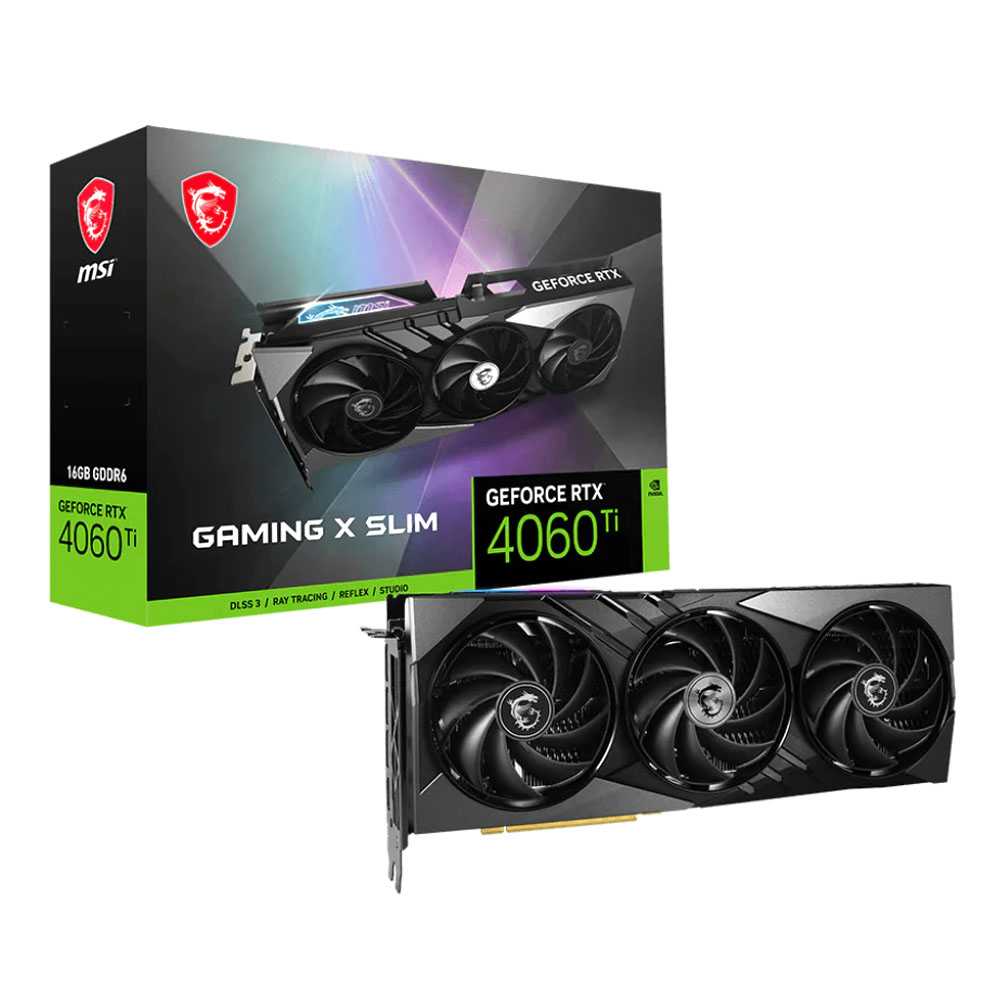 Msi RTX 4060 Ti Gaming X Slim 16Gb GDDR6