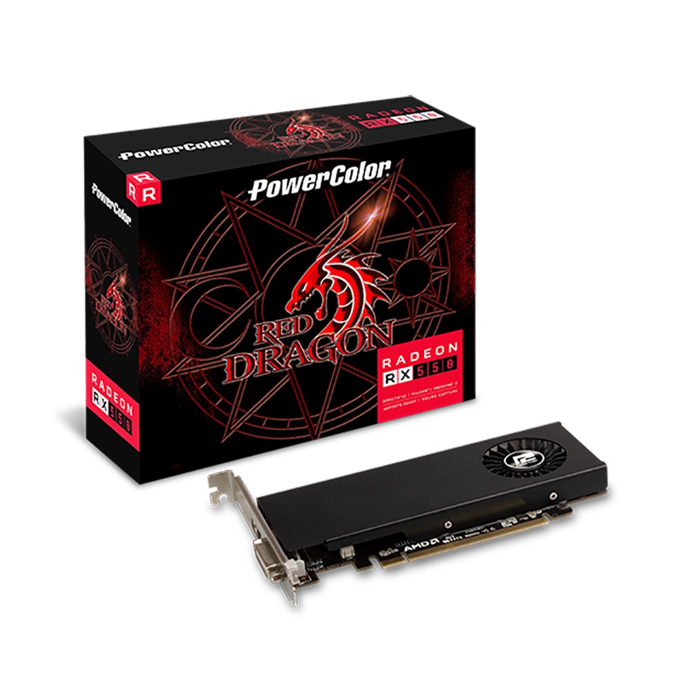 PowerColor RX 550 Red Dragon LP 4Gb GDDR5