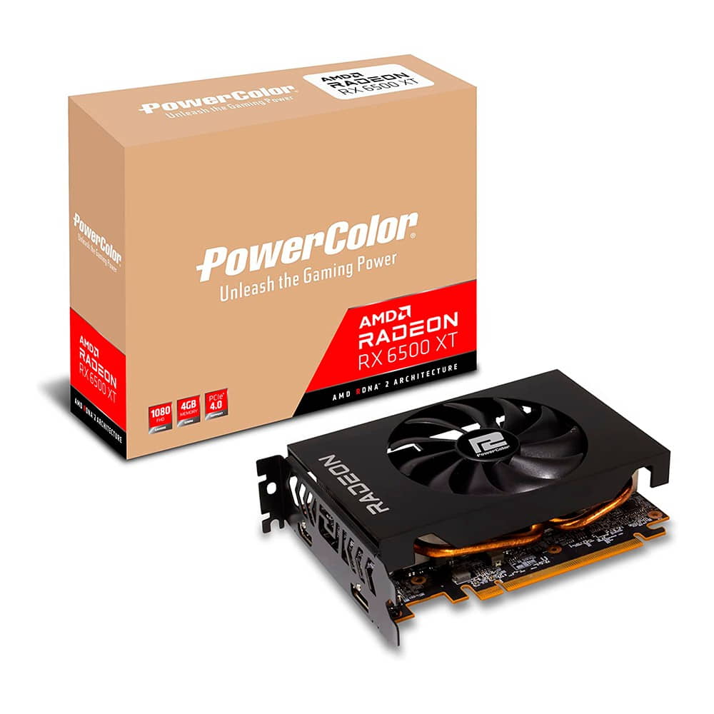 Powercolor RX 6500 ITX 4Gb GDDR6