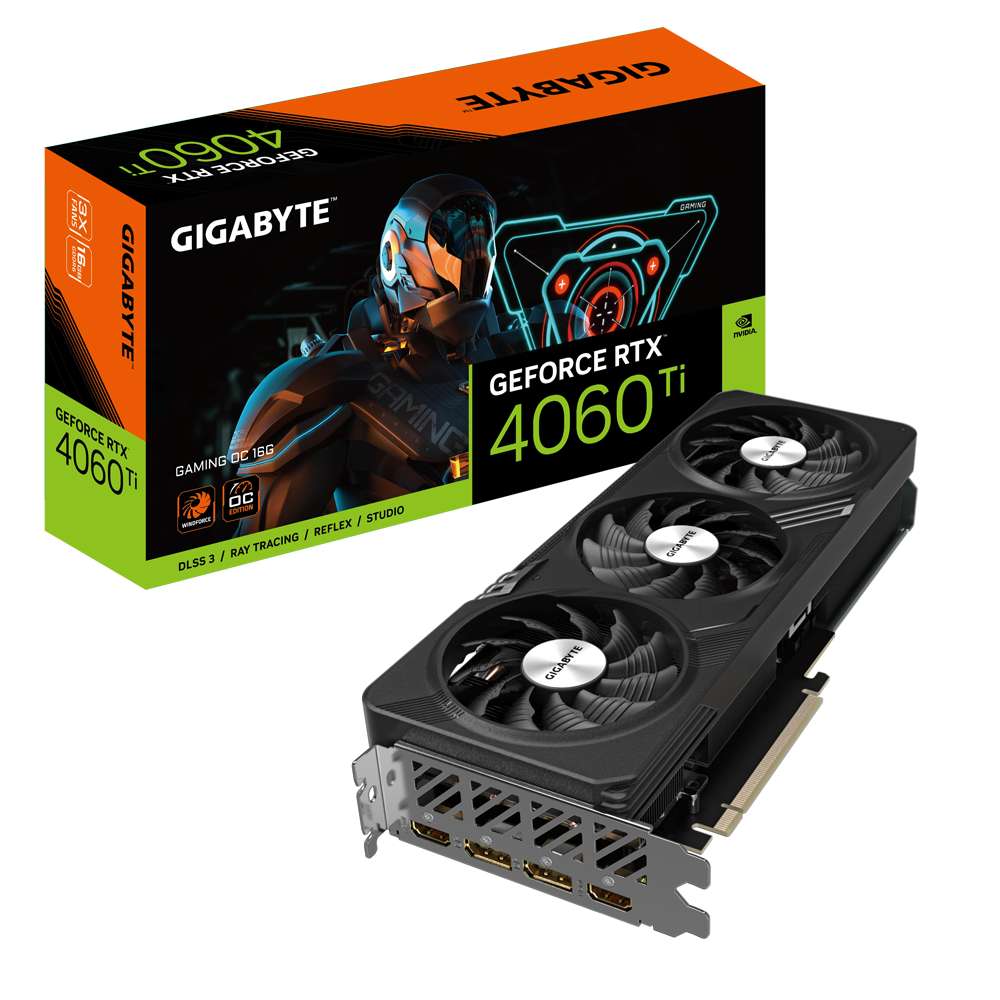 Gigabyte RTX 4060 Ti Gaming OC 16Gb GDDR6