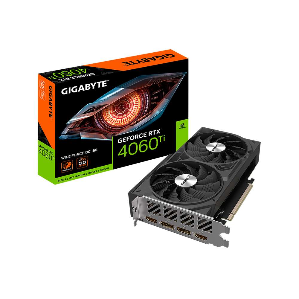 Gigabyte RTX 4060 Ti Windforce OC 16Gb GDDR6