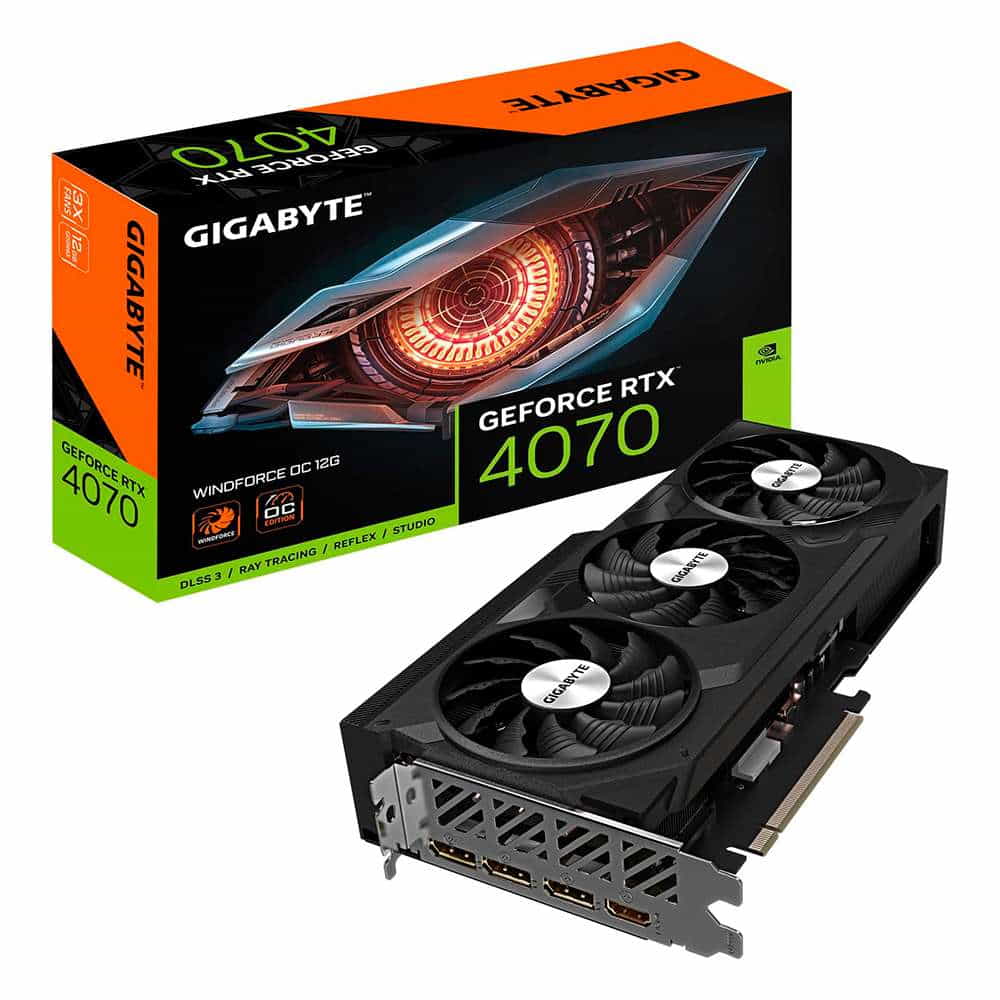 Gigabyte RTX 4070 Windforce OC 12Gb GDDR6X