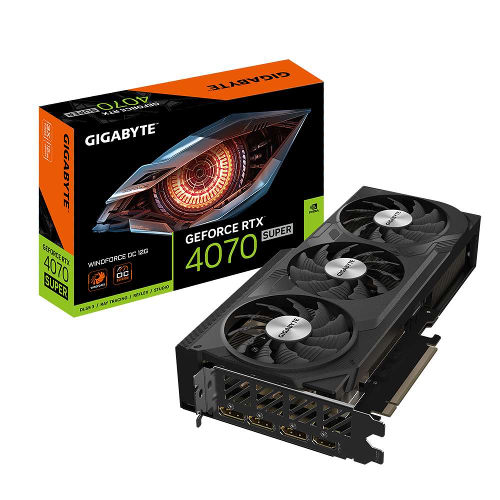 Gigabyte RTX 4070 Super Windforce OC 12Gb GDDR6X