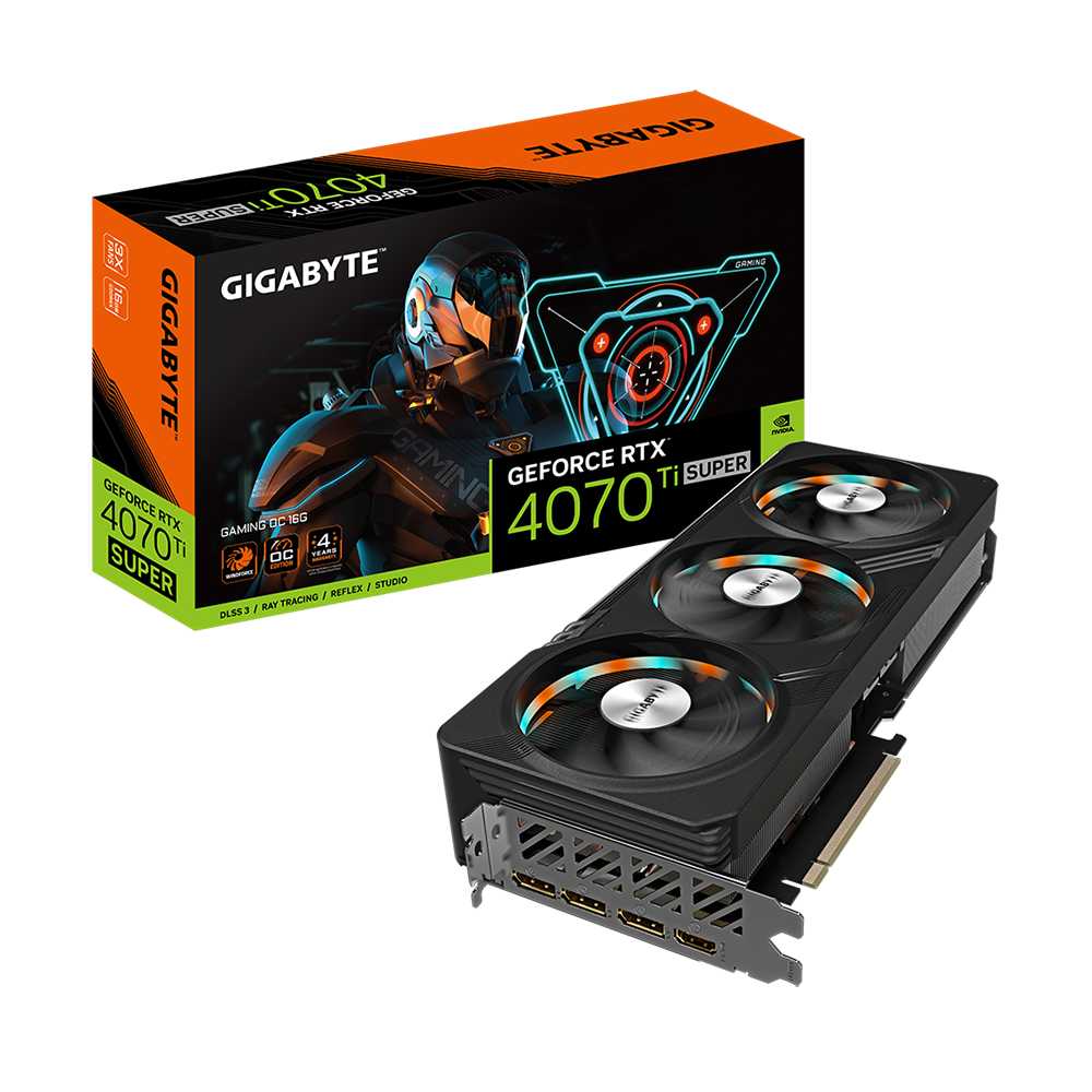 Gigabyte RTX 4070 Ti Super Gaming OC 16Gb GDDR6X