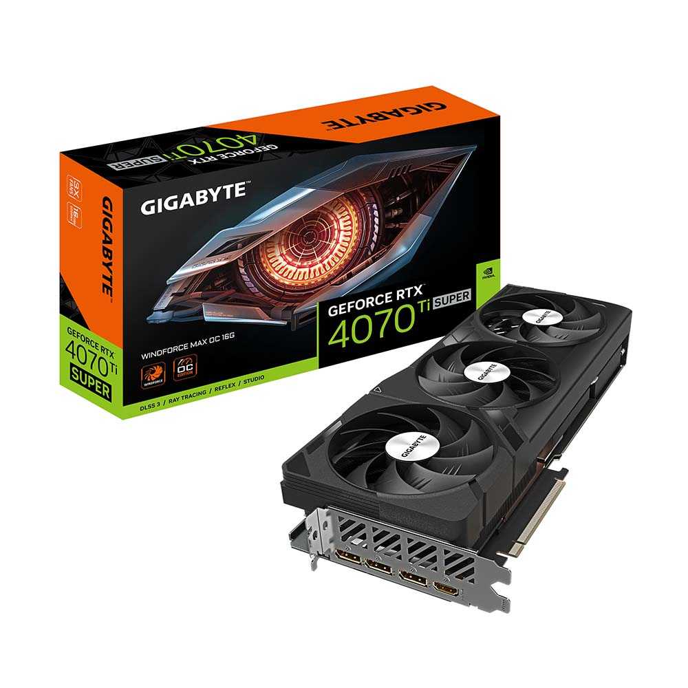 Gigabyte RTX 4070 Ti Super WindForce Max OC 16Gb GDDR6X