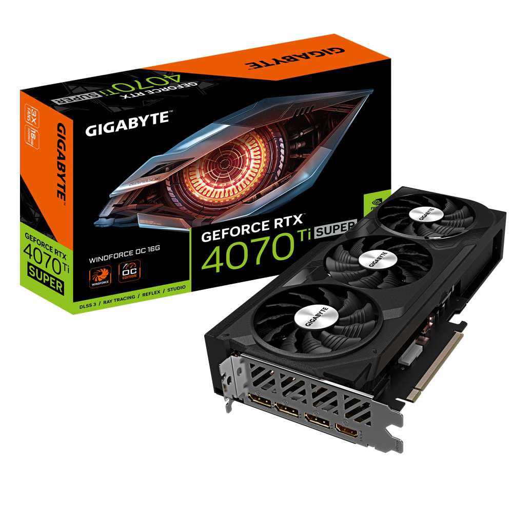 Gigabyte RTX 4070 Ti Super Windforce OC 16Gb GDDR6X