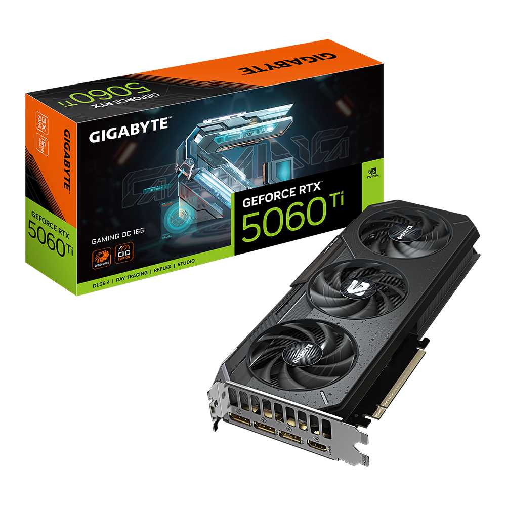 Gigabyte RTX 5060 Ti Gaming OC 16Gb GDDR7