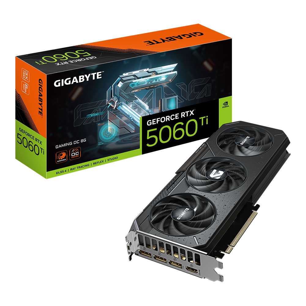 Gigabyte RTX 5060 Ti Gaming OC 8Gb GDDR7