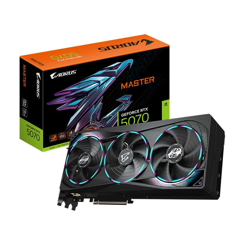 Gigabyte RTX 5070 Aorus Master 12Gb GDDR7