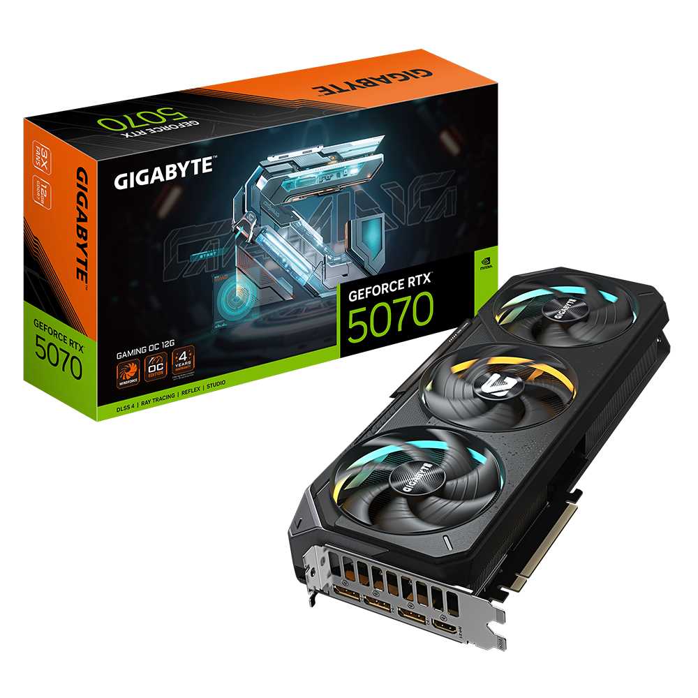 Gigabyte RTX 5070 Gaming OC 12Gb GDDR7