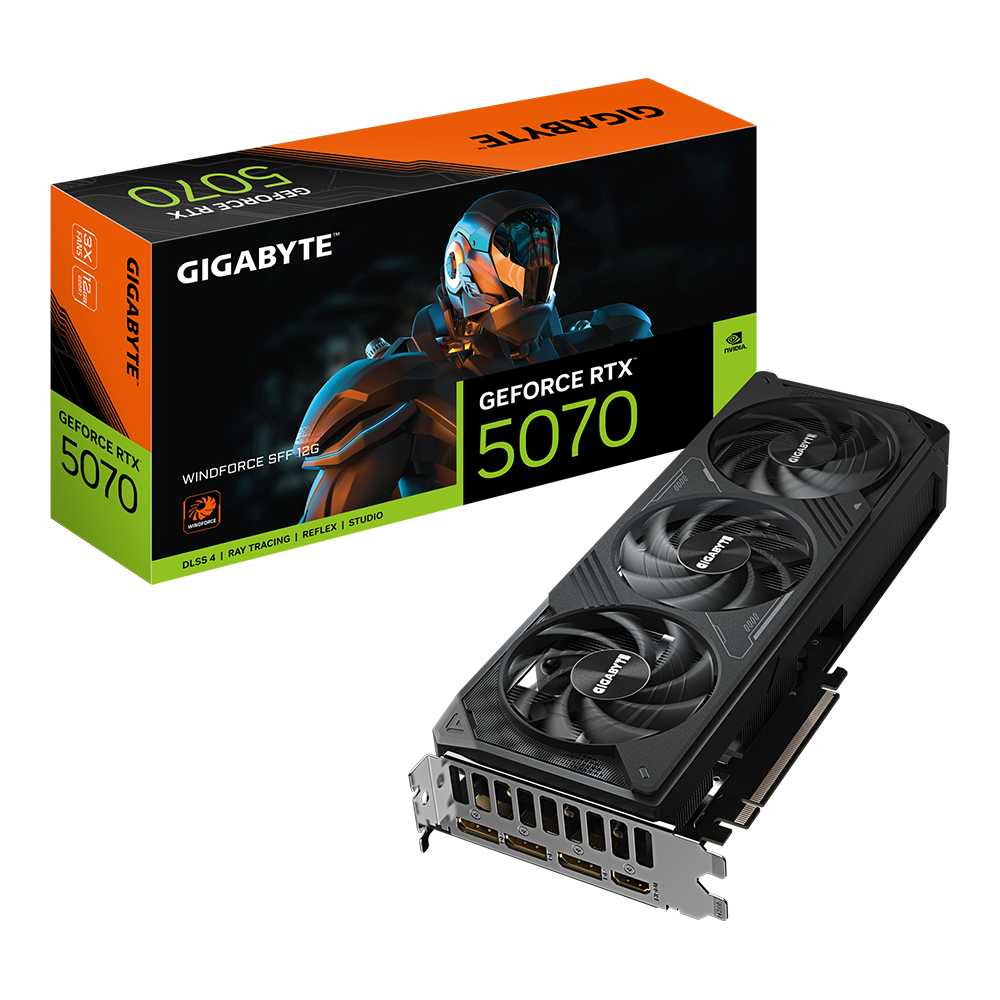 Gigabyte RTX 5070 WindForce SFF 12Gb GDDR7