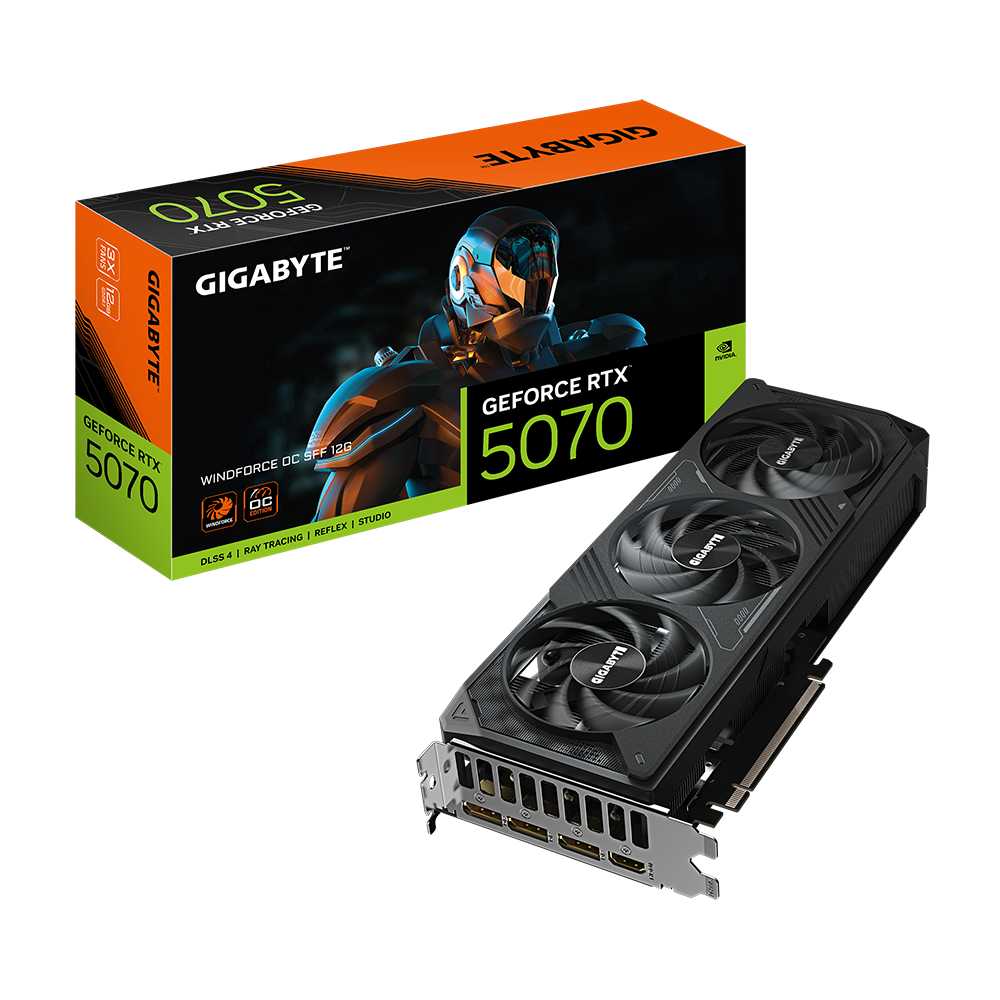 Gigabyte RTX 5070 WindForce OC SFF 12Gb GDDR7