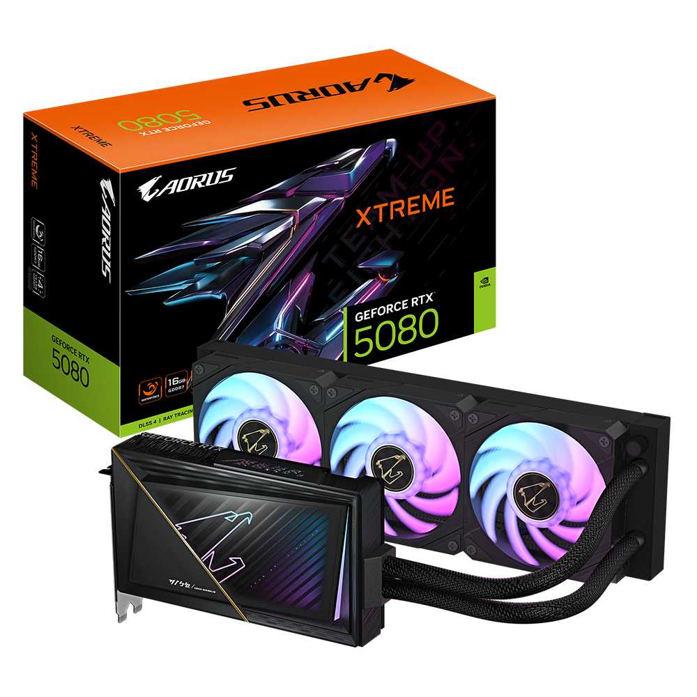 Gigabyte RTX 5080 Aorus Xtreme WaterForce 16Gb GDDR7