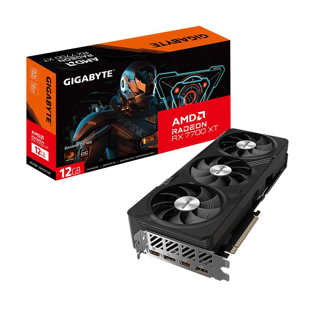 Gigabyte RX 7700 XT Gaming OC 12Gb GDDR6