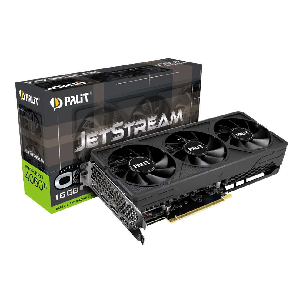 Palit RTX 4060 Ti JetStream OC 16Gb GDDR6