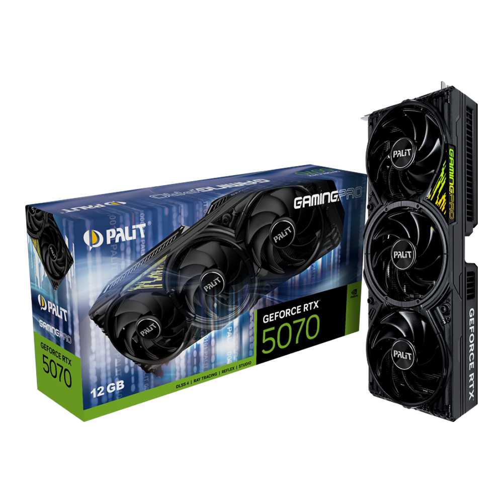 Palit RTX 5070 GamingPro 12Gb GDDR7