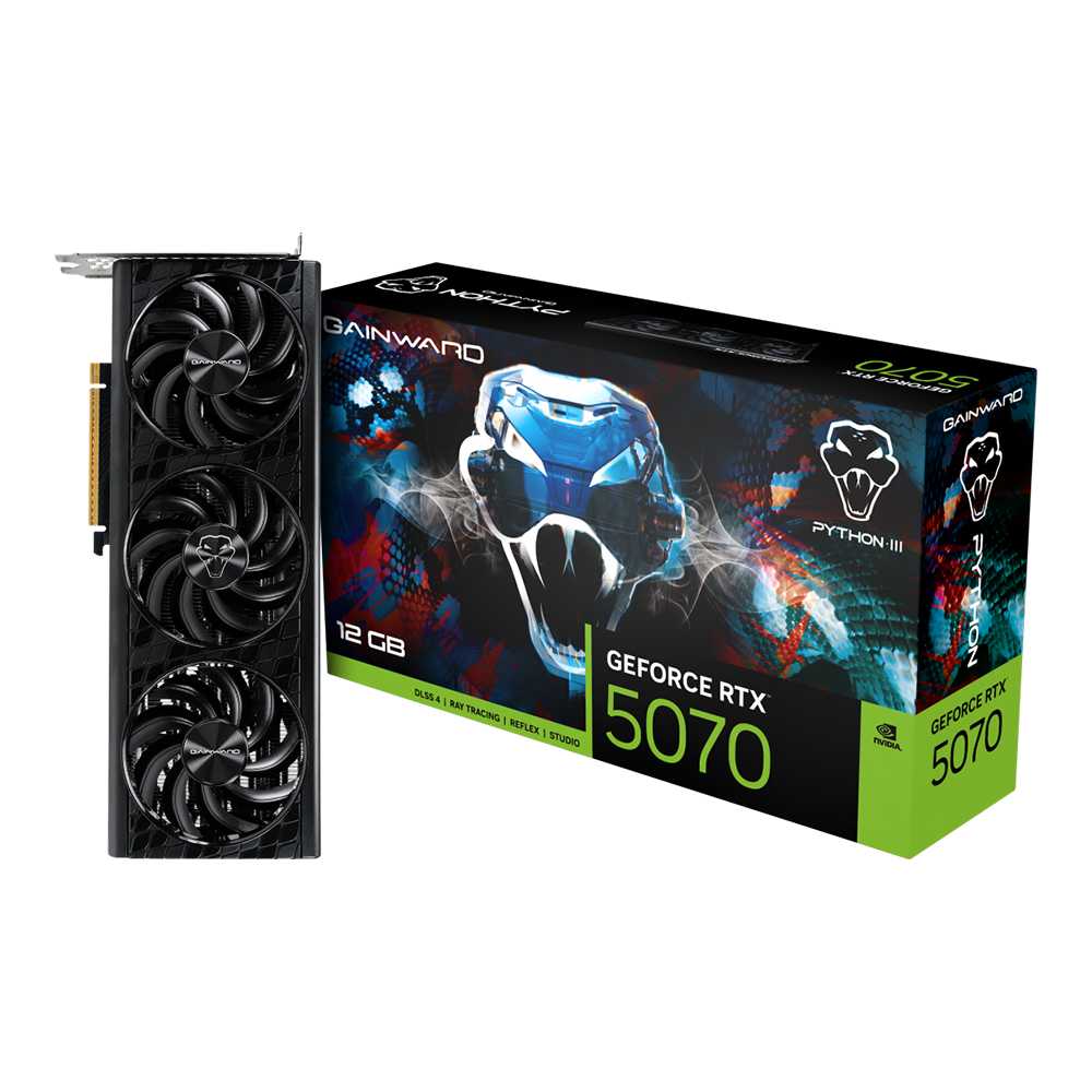 Gainward RT X5070 Python III 12Gb GDDR7