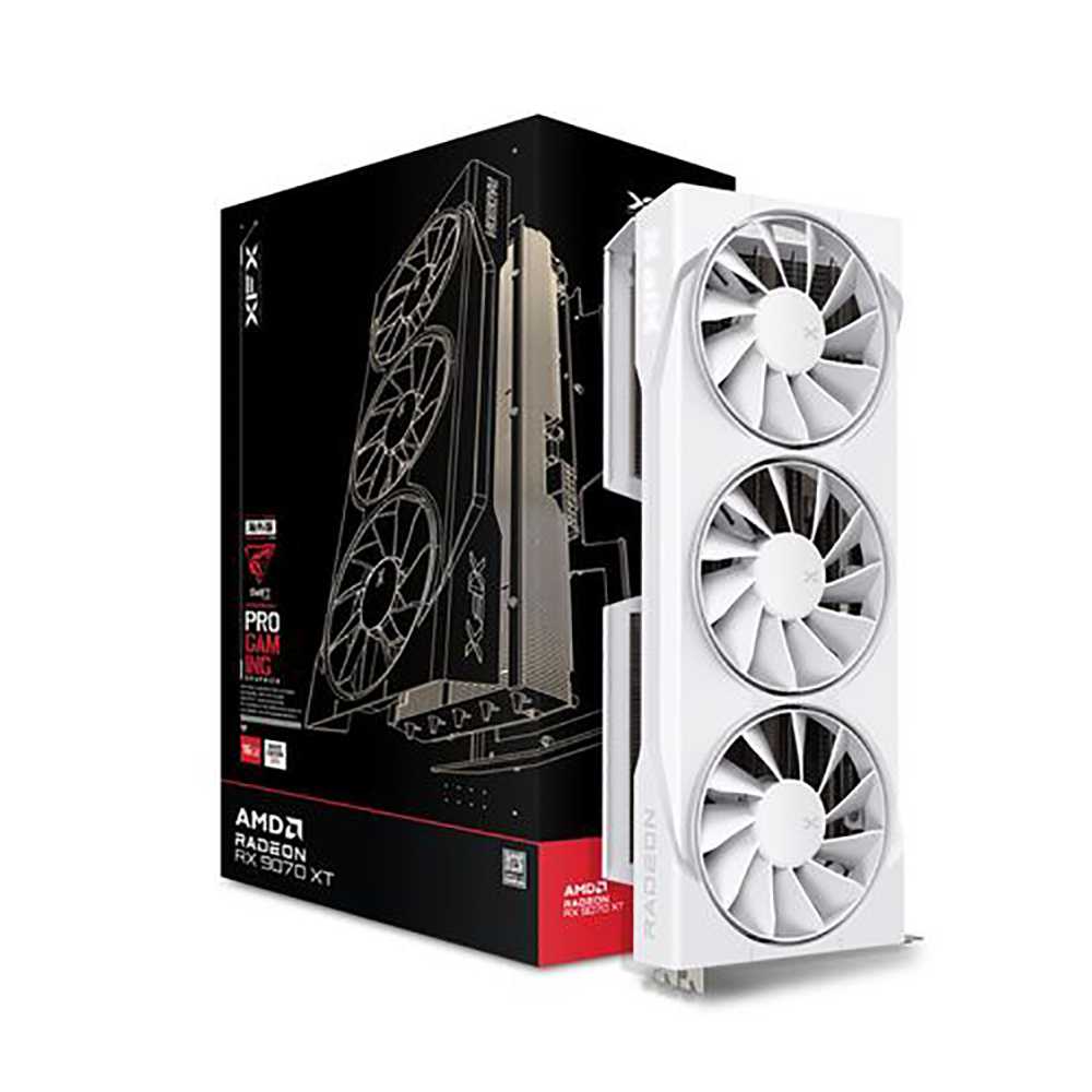XFX RX 9070 XT Swift Gaming Ed. White 16Gb GDDR6
