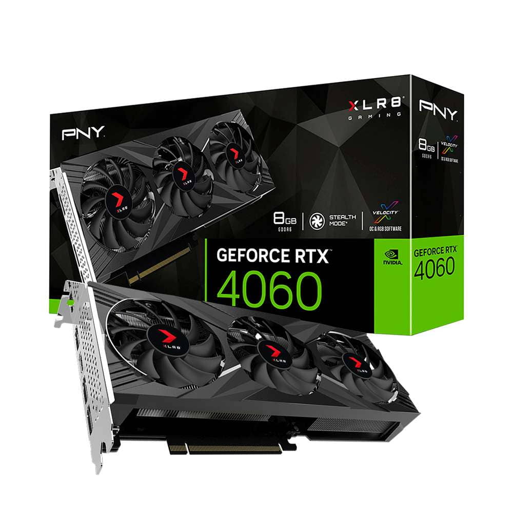 PNY RTX 4060 XLR8 Gaming VERTO EPIC-X RGB Triple Fan 8Gb GDDR6