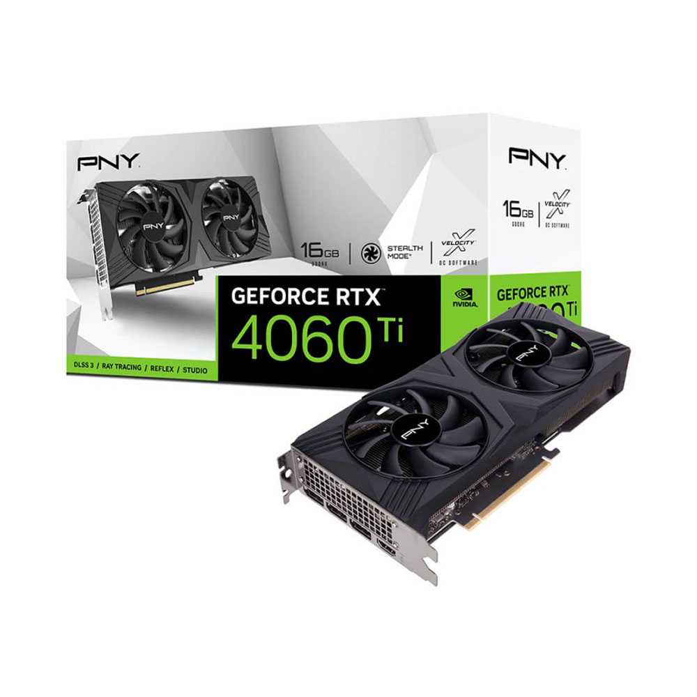 PNY RTX 4060 Ti Verto Dual Fan 16Gb GDDR6