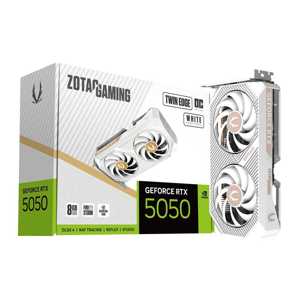 Zotac RTX 5050 Twin Edge OC White 8Gb GDDR6