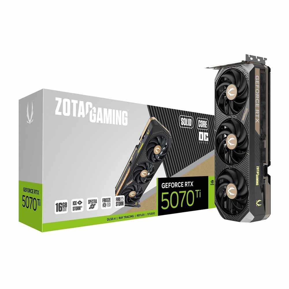 Zotac RTX 5070 Ti Solid Core OC 16Gb GDDR7