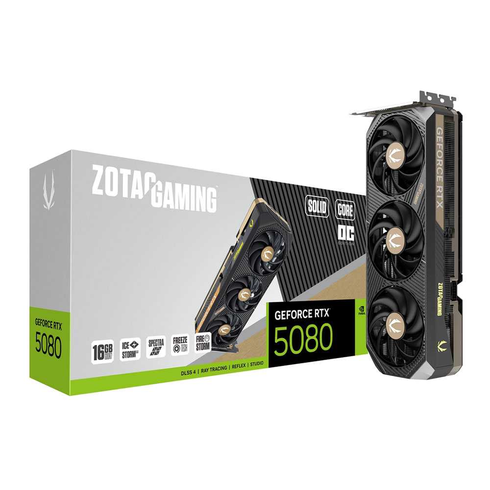 Zotac RTX 5080 Solid Core OC 16Gb GDDR7