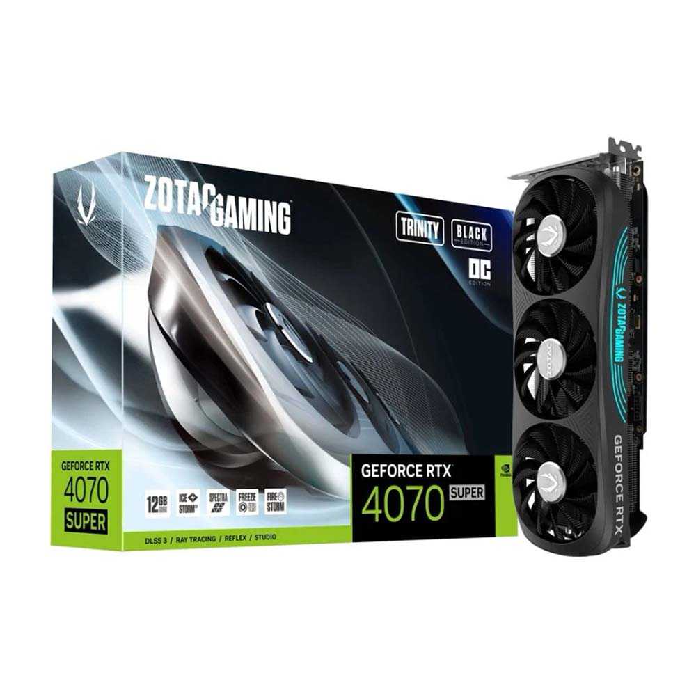 Zotac RTX 4070 Super Trinity OC Black 12Gb GDDR6X