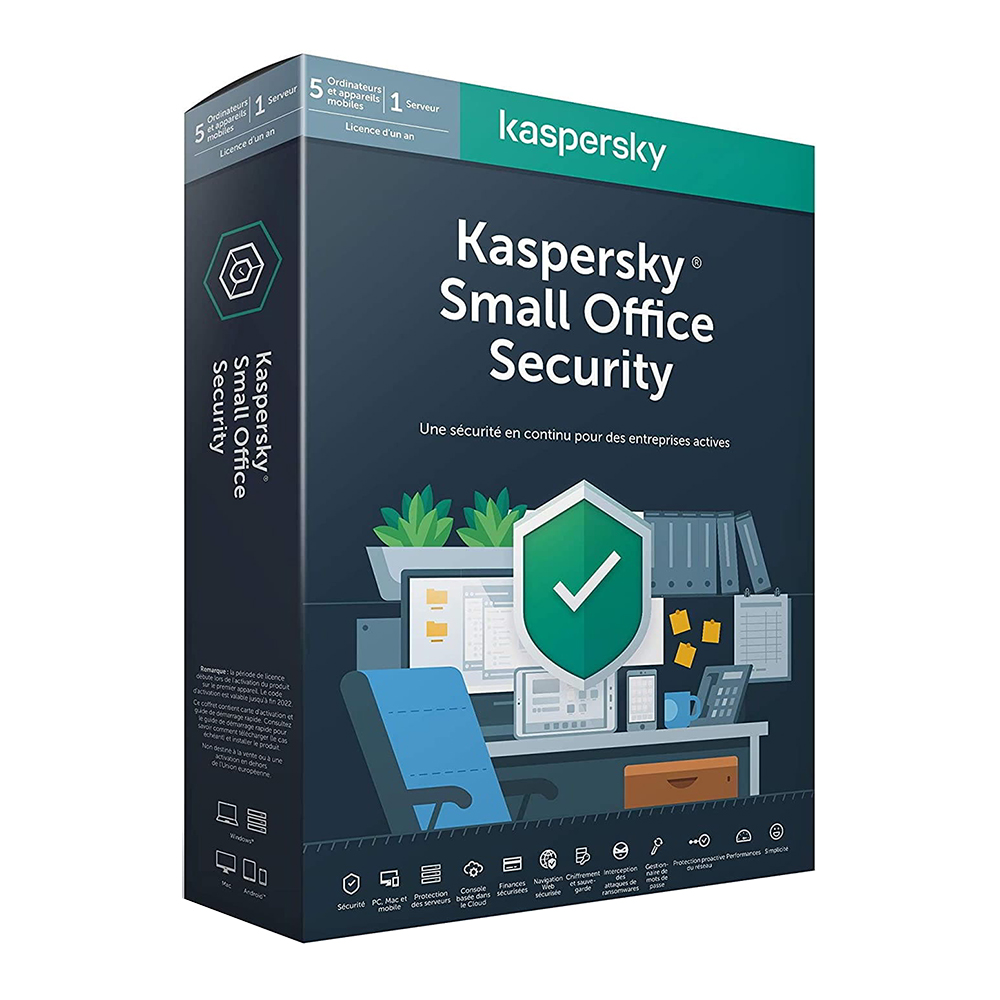 Kaspersky Lab Small Office Security 7. 5 Usuarios + 1 Servidor 1 Ao
