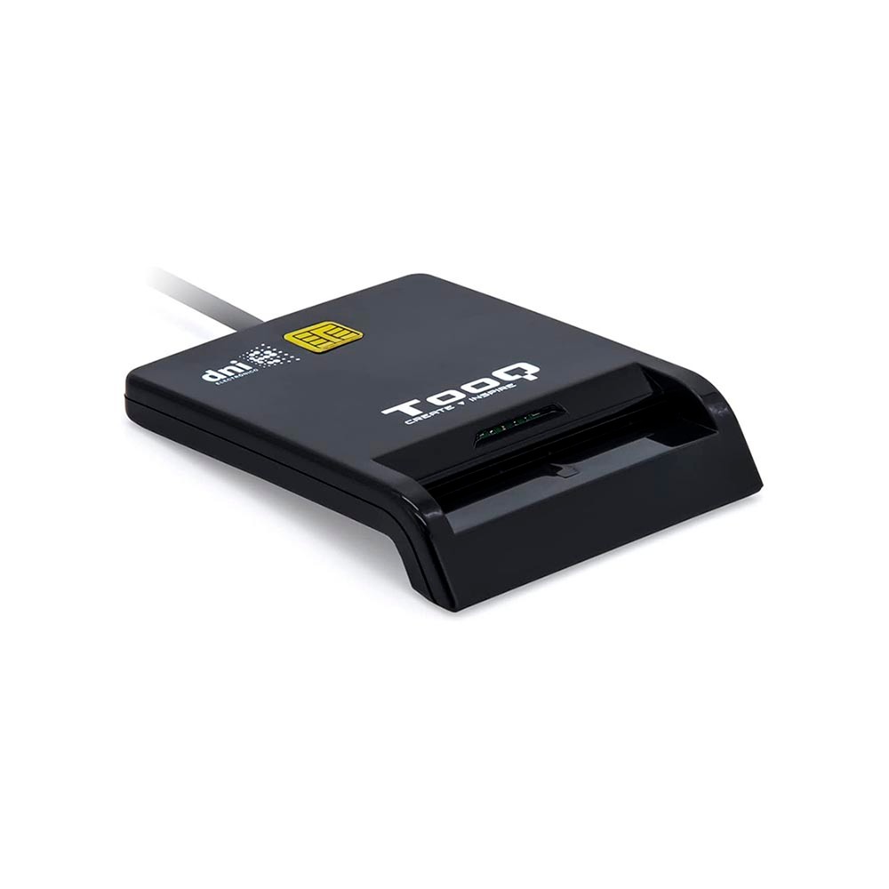 Tooq TQR-211B. Lector de Tarjetas Inteligentes DNIe SIM USB-C