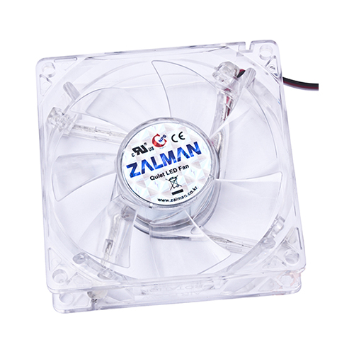 Zalman ZM-F1 LED Shark-Fin 80x80x25 luz Azul | Hardware
