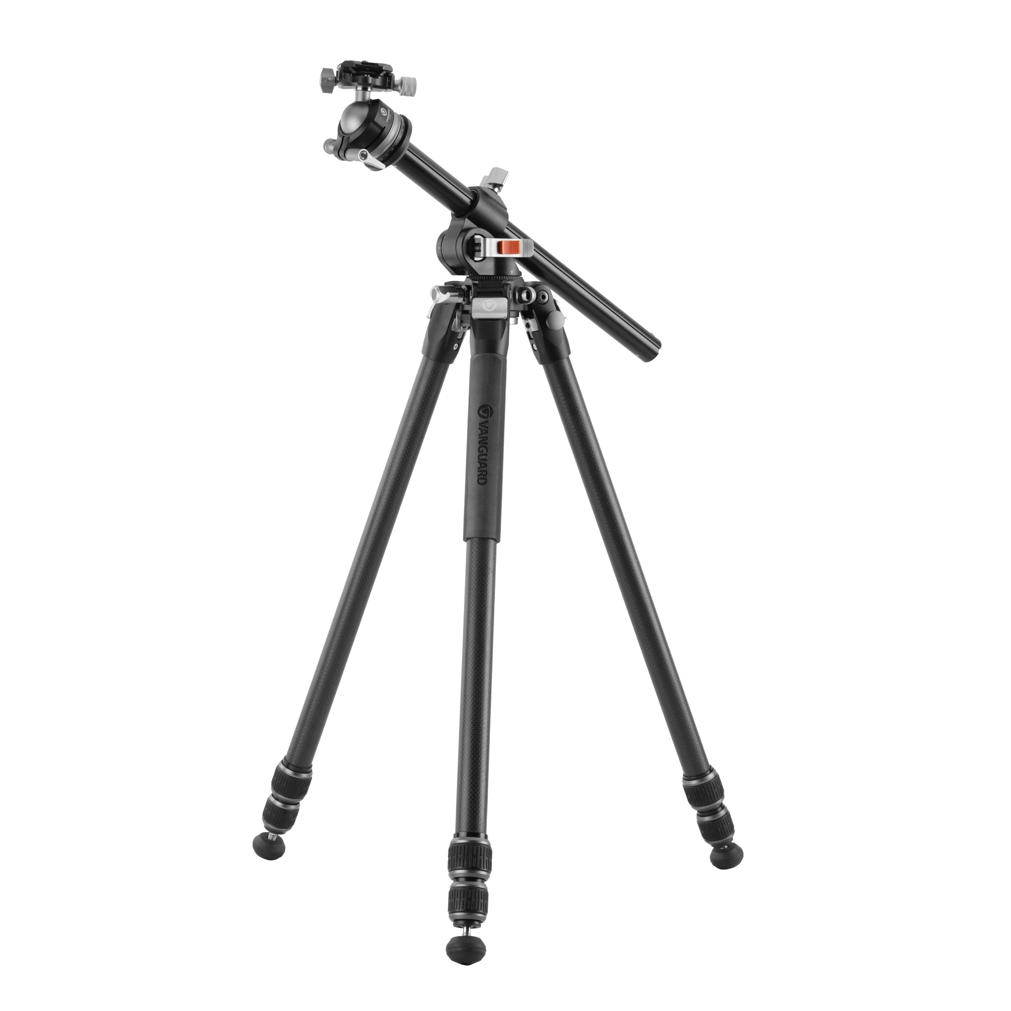 Vanguard Veo 5+ 263CLBS - Tr�pode de carbono, columna multi �ngulo, r�tula de bola de doble eje